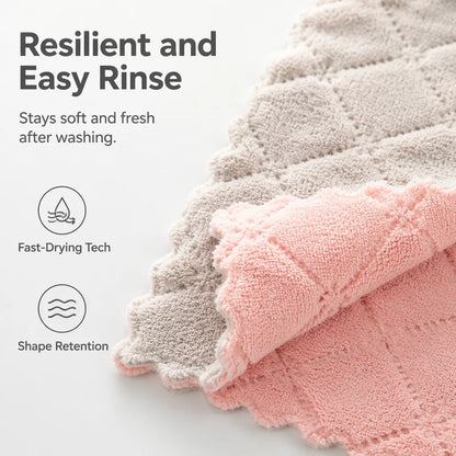 Double-Sided Microfibre Cleaning Cloth