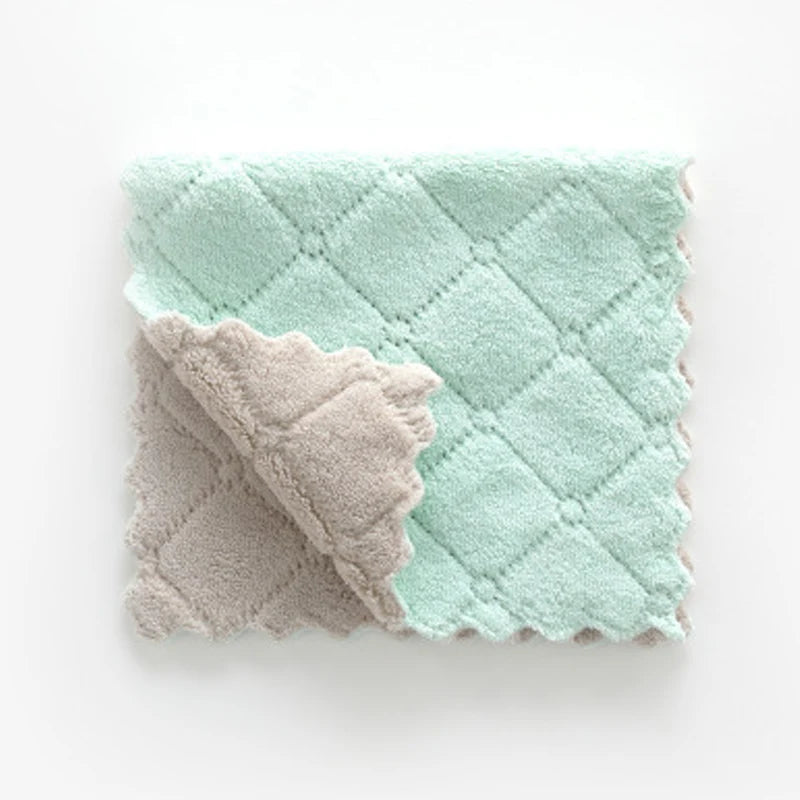 Double-Sided Microfibre Cleaning Cloth