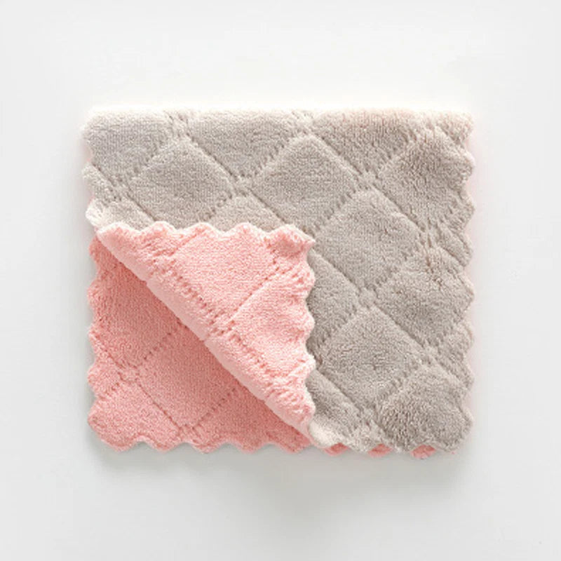 Double-Sided Microfibre Cleaning Cloth