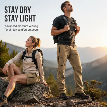 Convertible Quick-Dry Outdoor Trousers