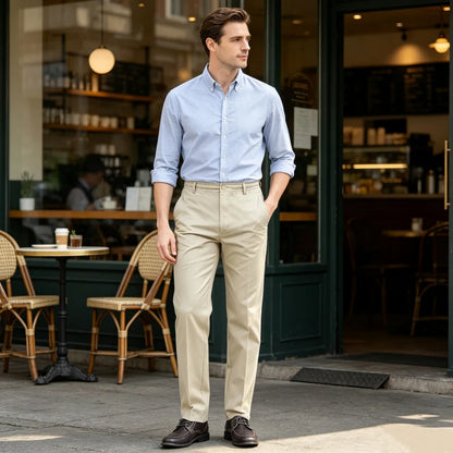 Men's Slim-Fit Trousers