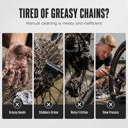 Bicycle Chain Cleaning Tool