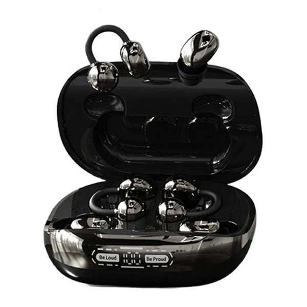 Bluetooth 6.0 Clip-On Wireless Earbuds