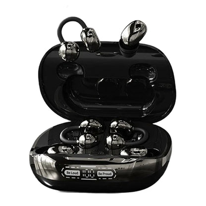 Bluetooth 6.0 Clip-On Wireless Earbuds