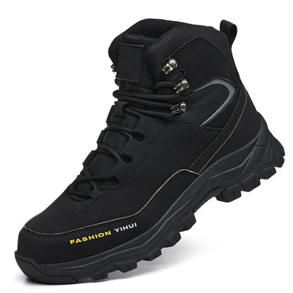 Men's Rugged Steel-Toe Work Boots