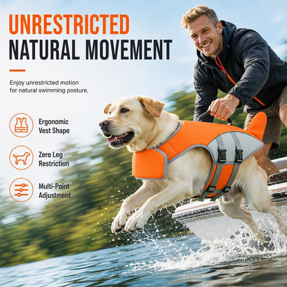 Dog Life Jacket with Removable Front Float
