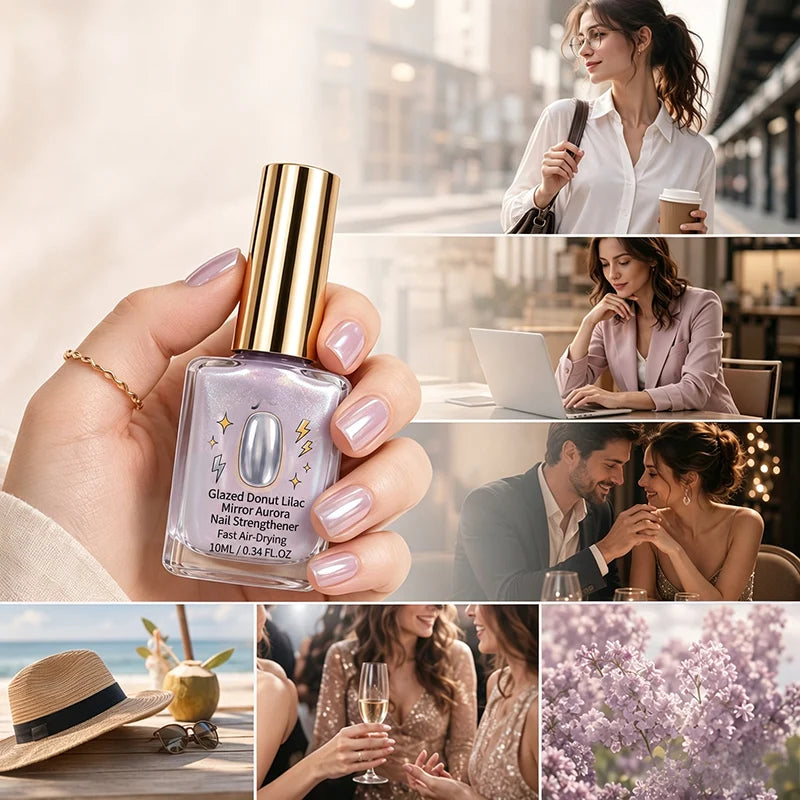 Women's Lilac Mirror Shine Nail Polish