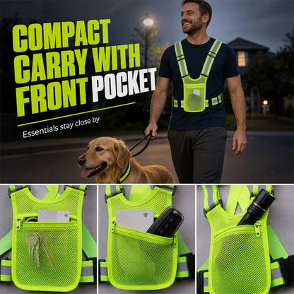 Adjustable High Visibility Reflective Vest