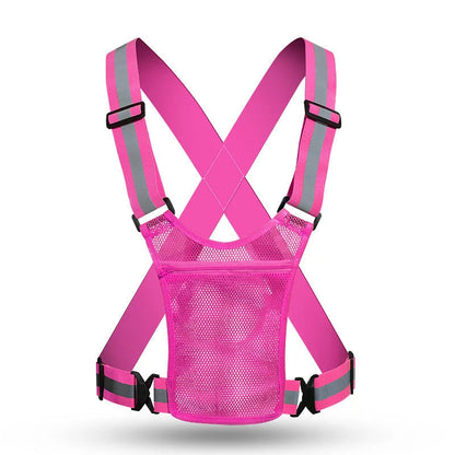 Adjustable High Visibility Reflective Vest