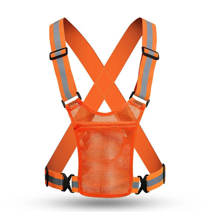 Adjustable High Visibility Reflective Vest