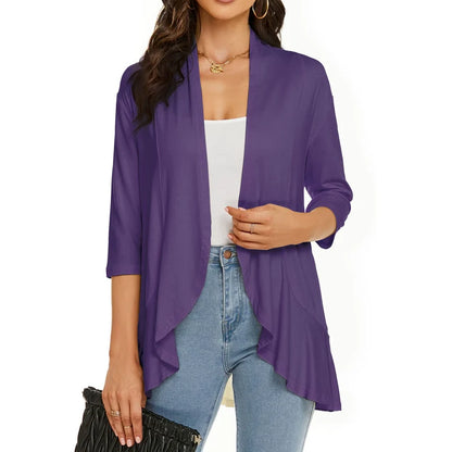 Women's Flowing Open Front Cardigan