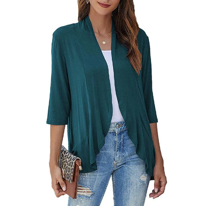 Women's Flowing Open Front Cardigan