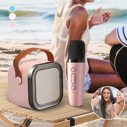 Mini Bluetooth Karaoke Speaker Set