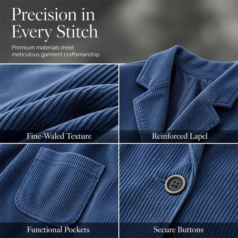 Women's Corduroy Button Front Jacket
