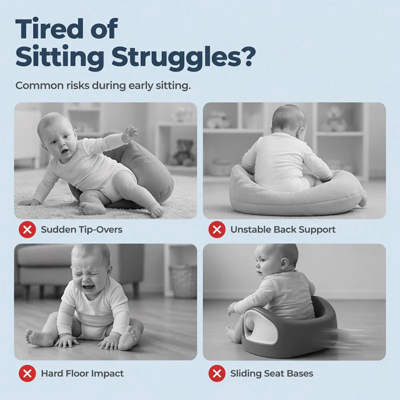 Cartoon Character Baby Floor Seat