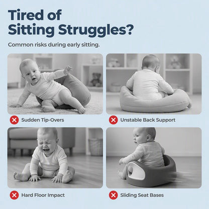 Cartoon Character Baby Floor Seat