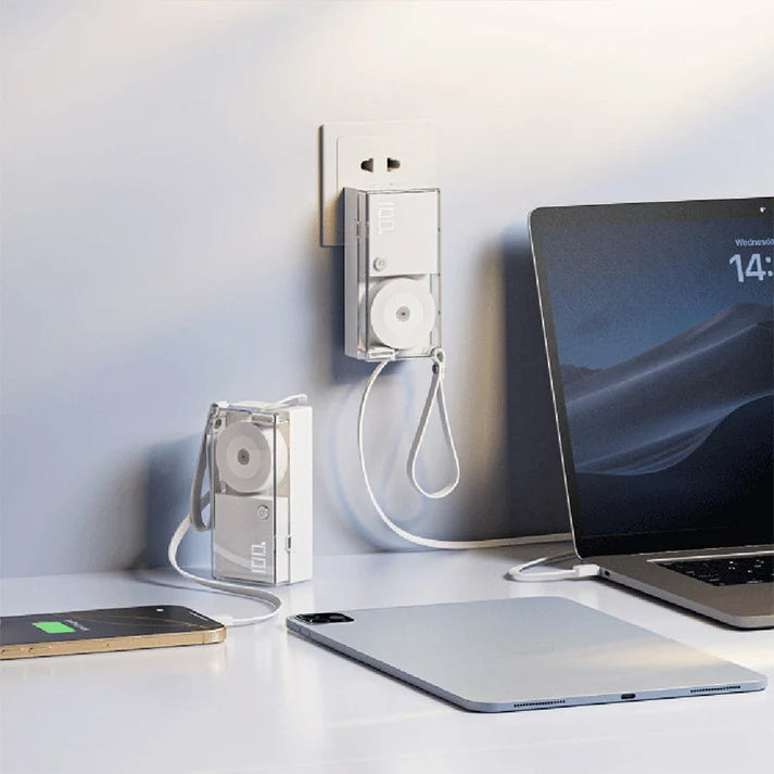 Compact Built In Cable Power Bank