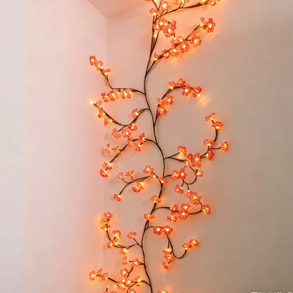 Decorative Floral Vine String Lights