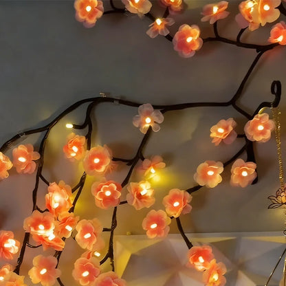 Decorative Floral Vine String Lights