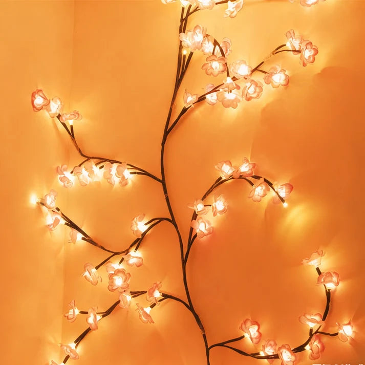 Decorative Floral Vine String Lights
