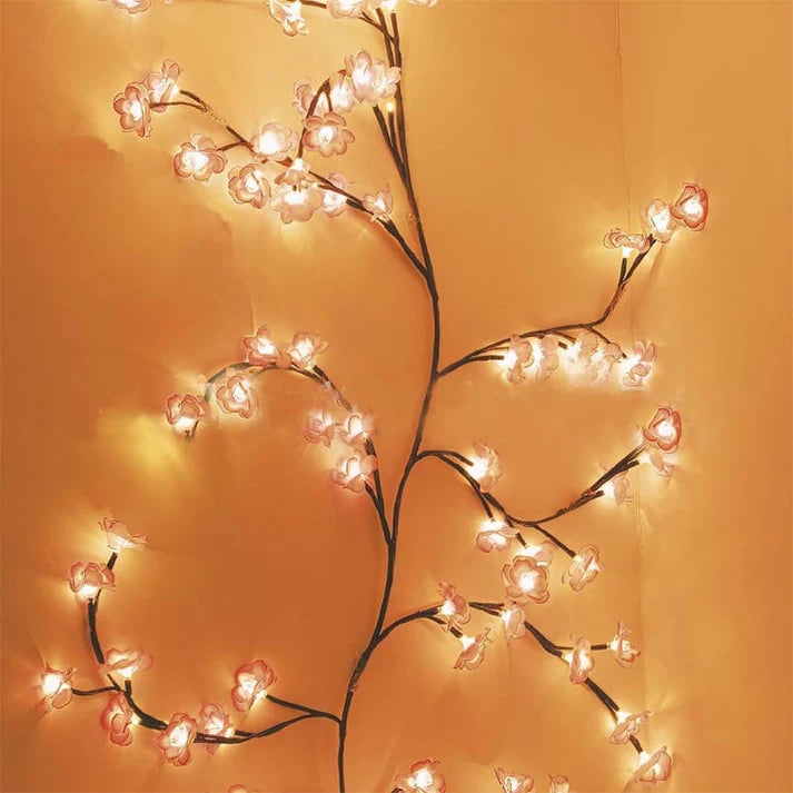 Decorative Floral Vine String Lights
