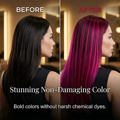 Colour Accent Clip In Hair Extensions
