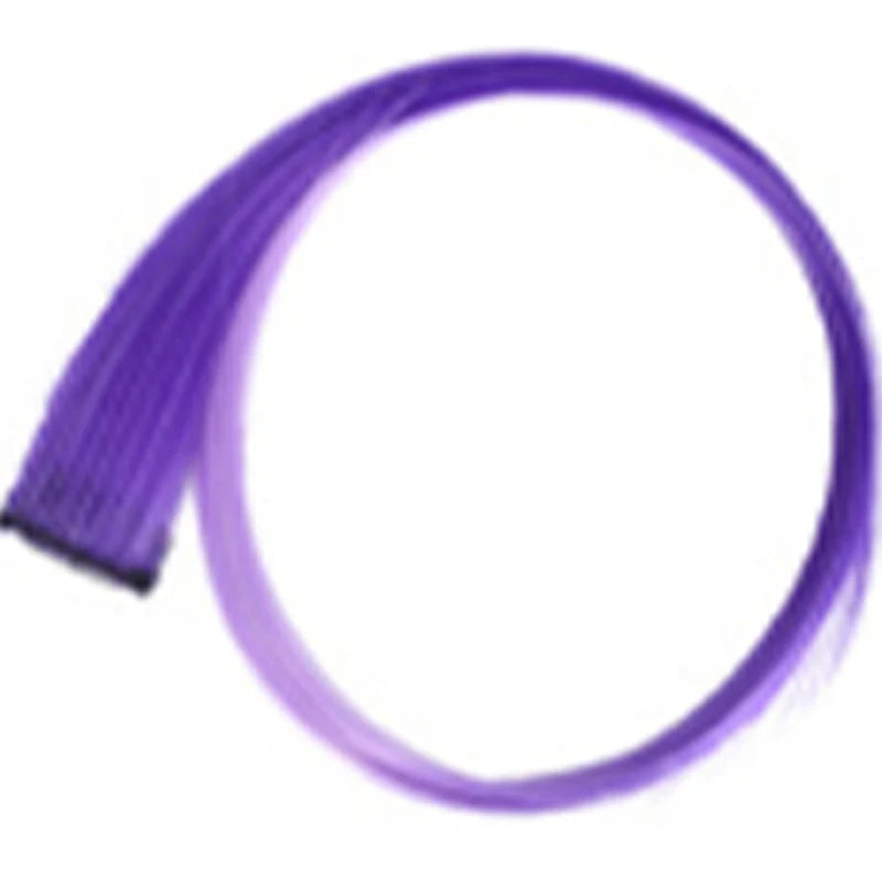 Colour Accent Clip In Hair Extensions
