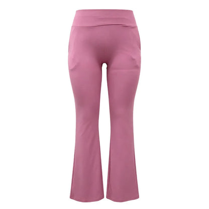 Women's High Waist Flared Active Trousers