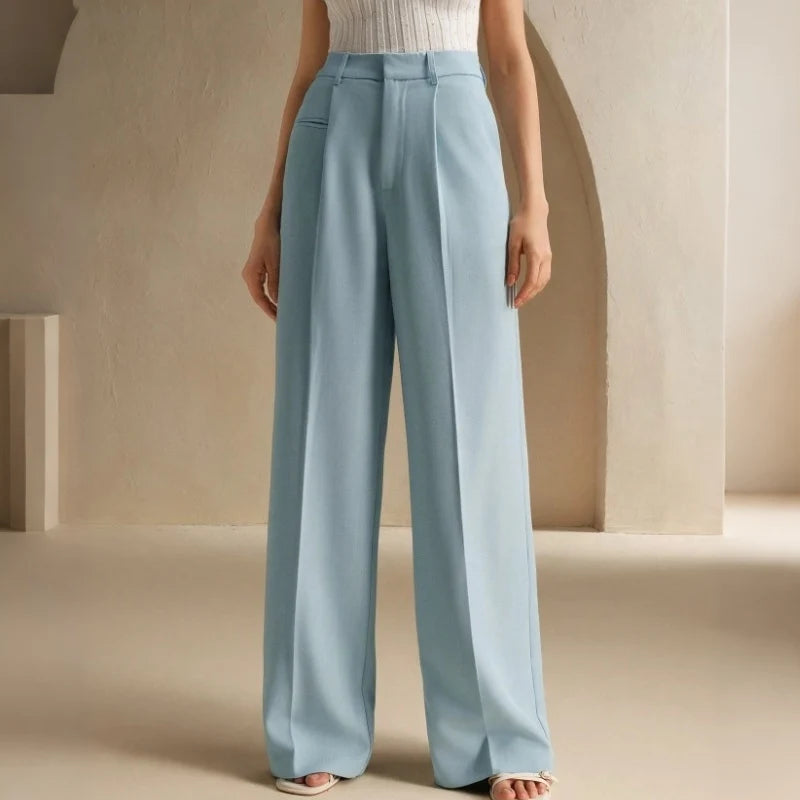 Women's Tailored Wide Leg Trousers