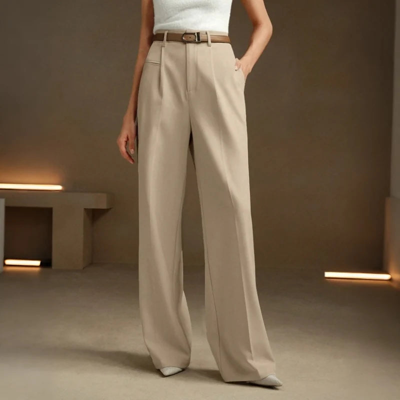 Women's Tailored Wide Leg Trousers