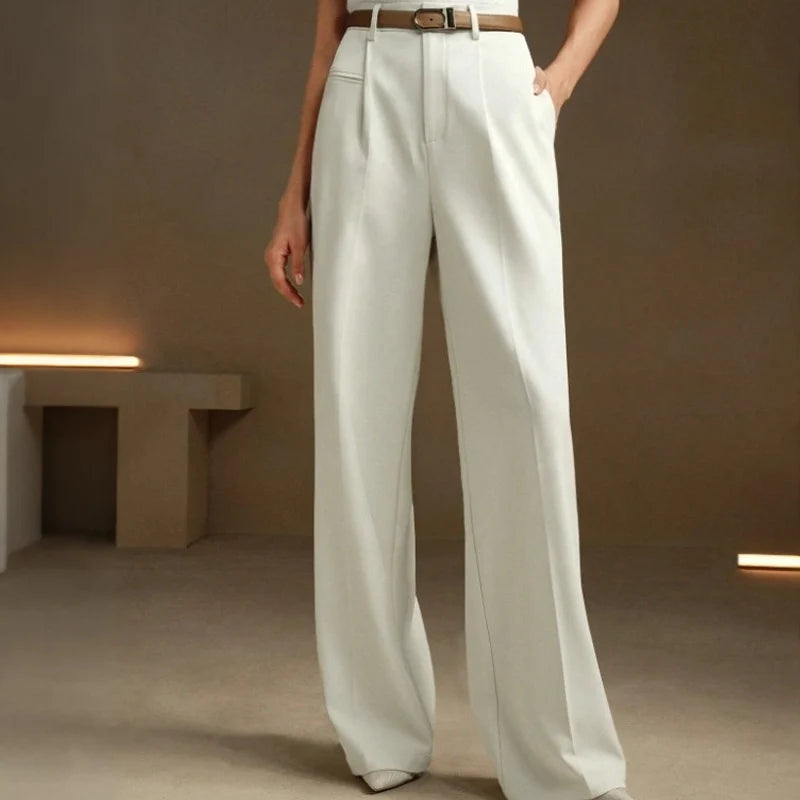 Women's Tailored Wide Leg Trousers