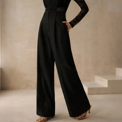 Women's Tailored Wide Leg Trousers