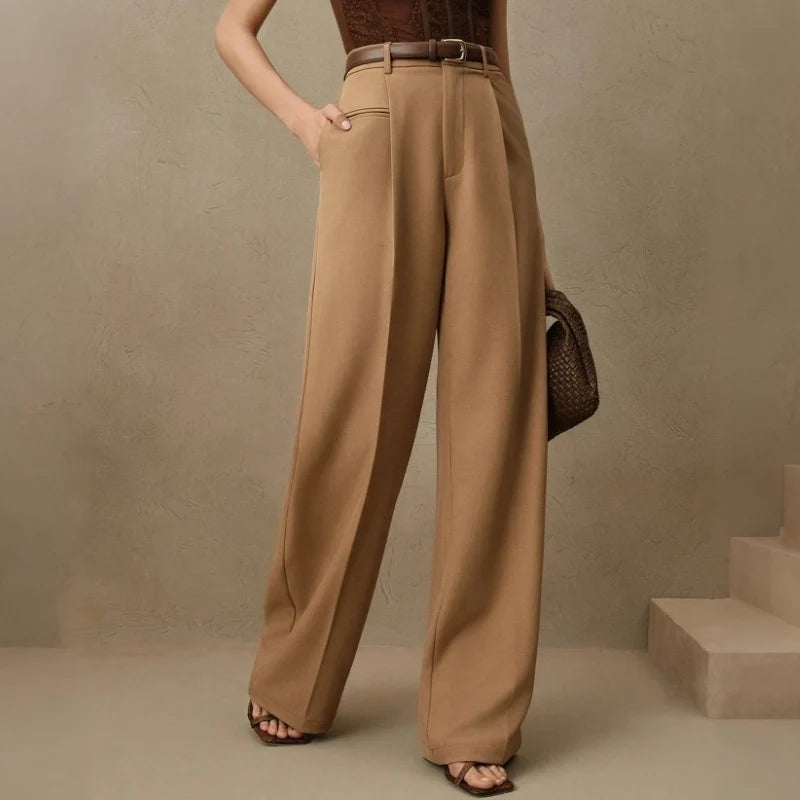 Women's Tailored Wide Leg Trousers