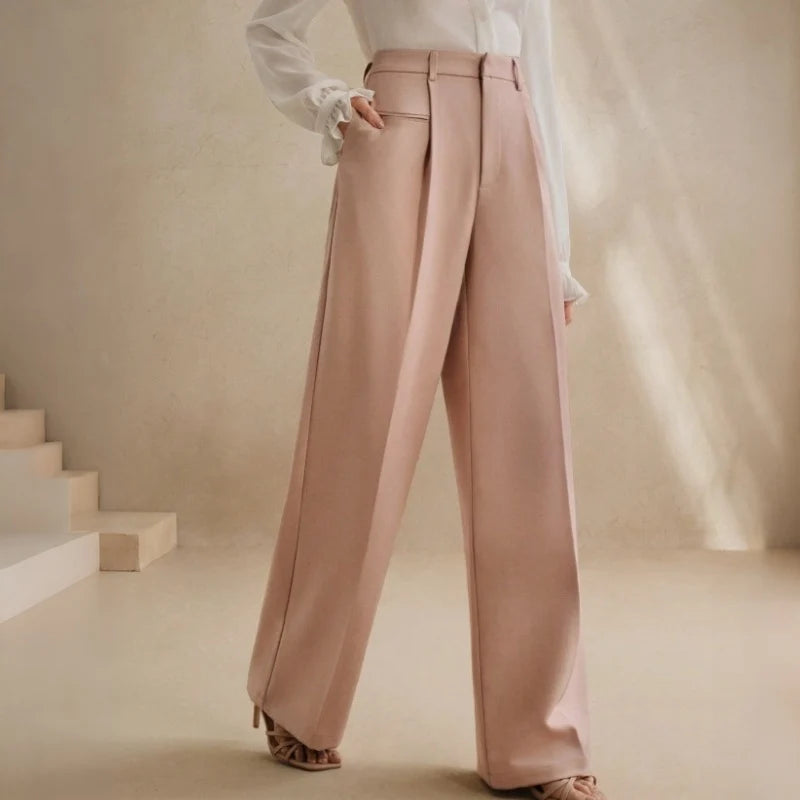 Women's Tailored Wide Leg Trousers
