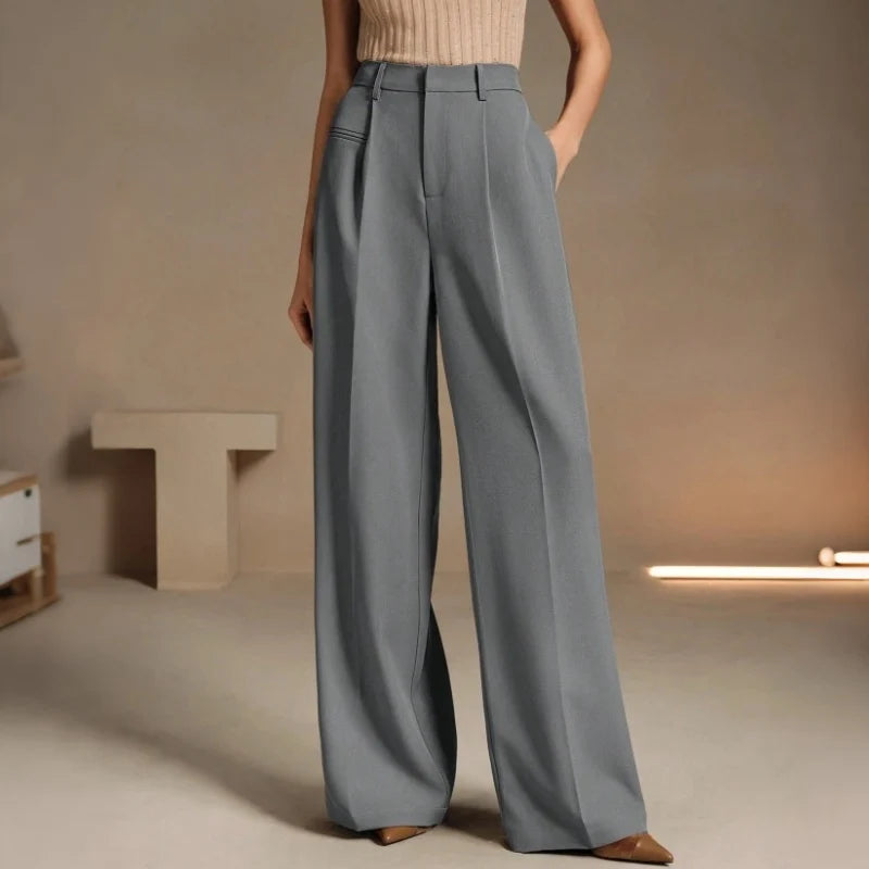 Women's Tailored Wide Leg Trousers