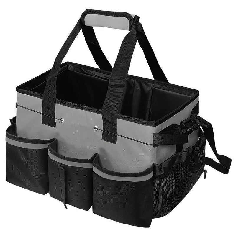 Multi Pocket Open Utility Tote
