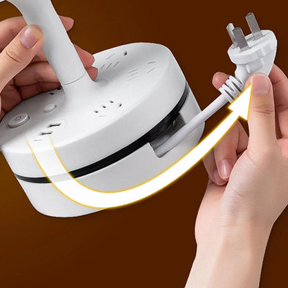 Bedside Lamp with Charging Hub