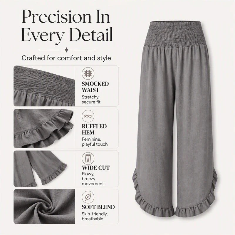 Women's High Waist Casual Trousers