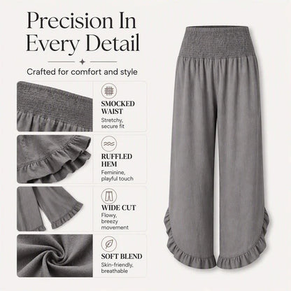 Women's High Waist Casual Trousers