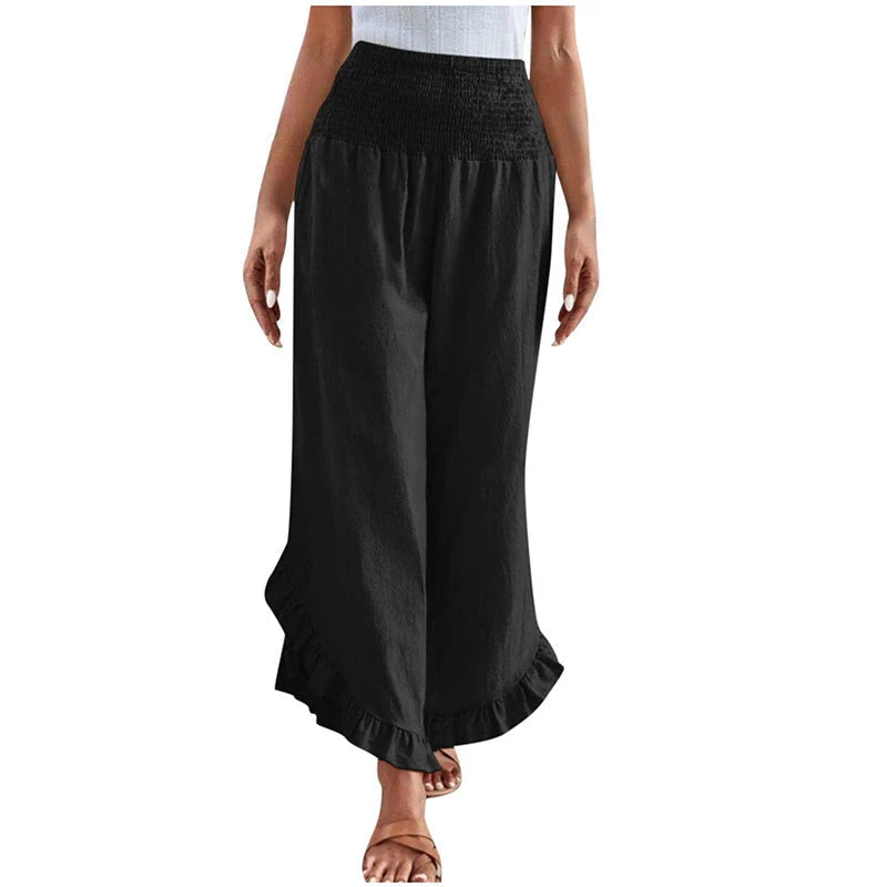 Women's High Waist Casual Trousers
