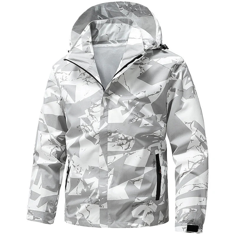 Men's Hooded Camouflage Outdoor Jacket