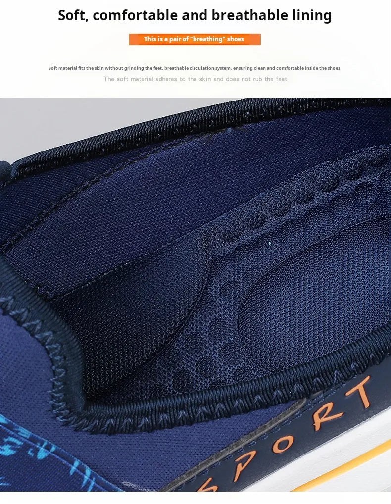 Men’s Breathable Comfort Support Slip On Slippers