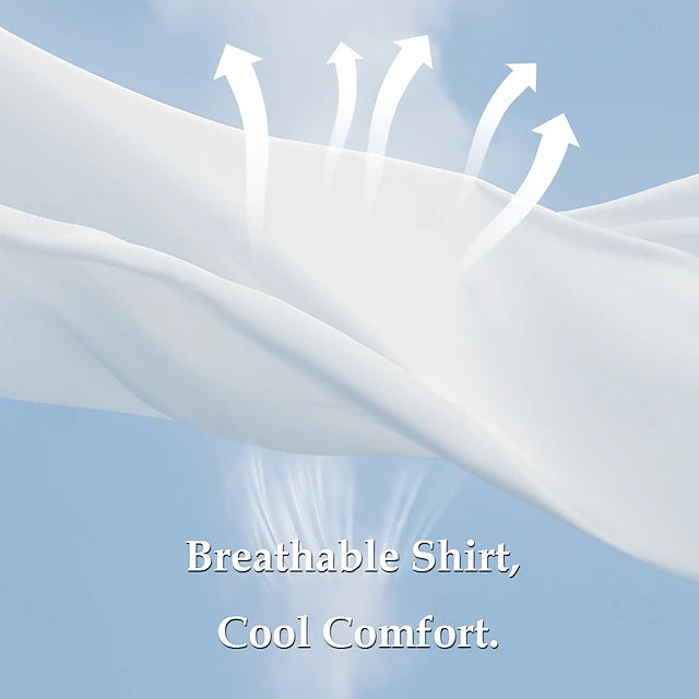 Men’s Tropical Leaf Print Short-Sleeve Shirt