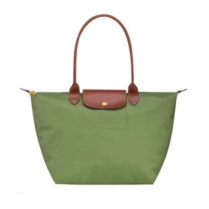 Women’s Lightweight Foldover Zip Tote Bag