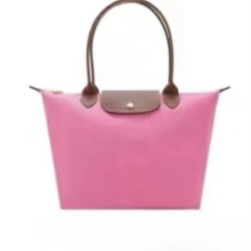 Women’s Lightweight Foldover Zip Tote Bag