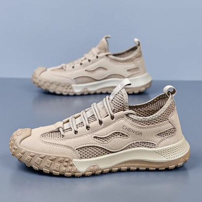 Men's Outdoor Sports Sneakers - Breathable Mesh, Fashion, High Quality