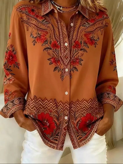 Willowbrook Plaid Long-Sleeve Work Blouse