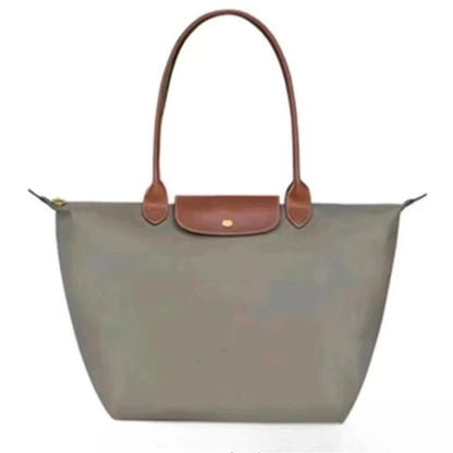 Women’s Lightweight Foldover Zip Tote Bag