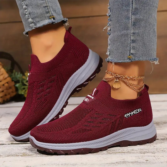 Women's Soft-Sole Slip-On Sneakers