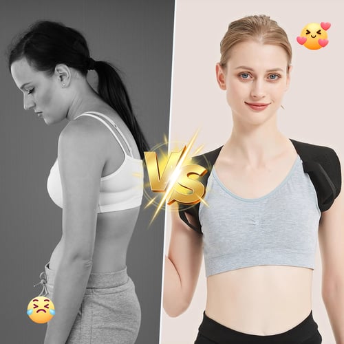 Adjustable Back Posture Corrector Support Brace